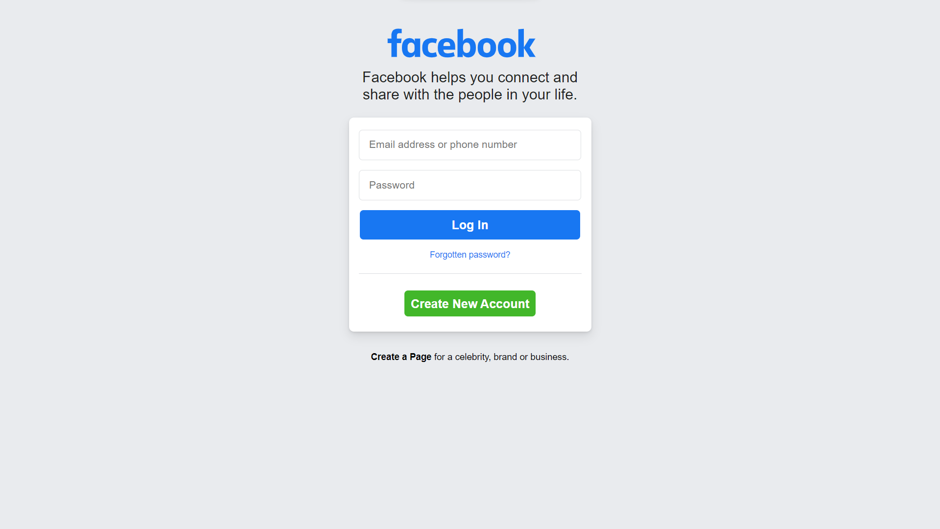 facebook-form